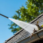 Gutter Cleaning done by Sparkles
